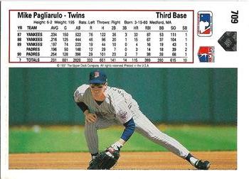 Mike Pagliarulo  baseball card collectible - Main Image 2