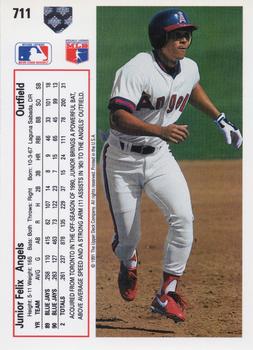 Junior Felix  baseball card collectible - Main Image 2