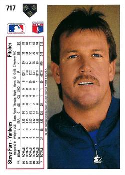 Steve Farr  baseball card collectible - Main Image 2