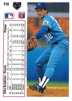 Mike Boddicker  baseball card collectible - Main Image 2