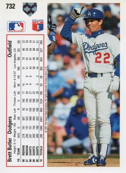 Brett Butler  baseball card collectible - Main Image 2