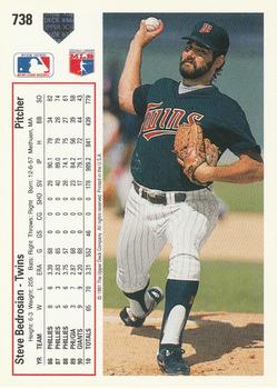 Steve Bedrosian  baseball card collectible - Main Image 2