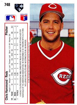 Chris Hammond  baseball card collectible - Main Image 2