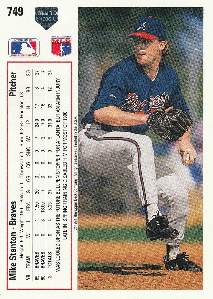 Mike Stanton  baseball card collectible - Main Image 2