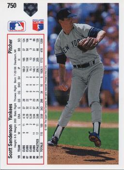 Scott Sanderson  baseball card collectible - Main Image 2
