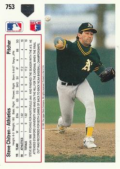 Steve Chitren  baseball card collectible - Main Image 2