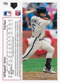 Jeff Bagwell  baseball card collectible - Main Image 2