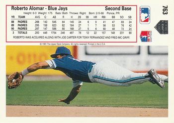 Roberto Alomar  baseball card collectible - Main Image 2