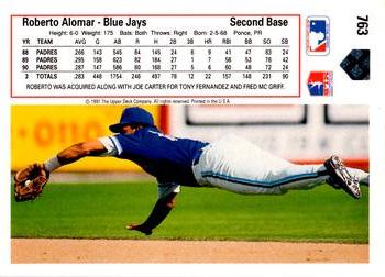 Roberto Alomar  baseball card collectible - Main Image 2