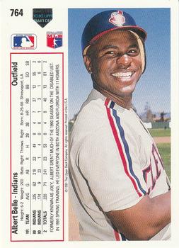 Albert Belle  baseball card collectible - Main Image 2