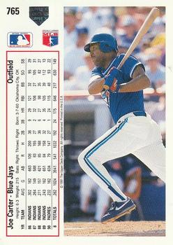 Joe Carter  baseball card collectible - Main Image 2