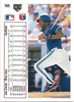 Joe Carter  baseball card collectible - Main Image 2