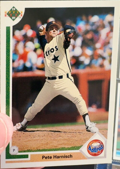 Pete Harnisch  baseball card collectible - Main Image 3