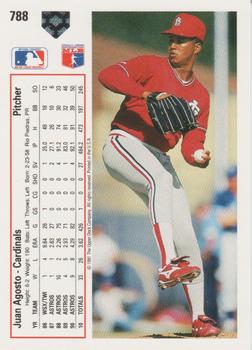 Juan Agosto  baseball card collectible - Main Image 2