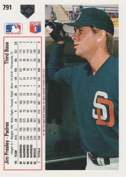 Jim Presley  baseball card collectible - Main Image 2