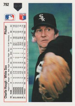 Charlie Hough  baseball card collectible - Main Image 2