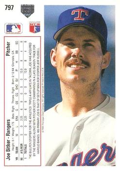 Joe Bitker  baseball card collectible - Main Image 2