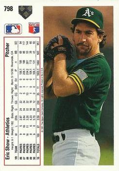 Eric Show  baseball card collectible - Main Image 2