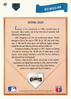 Royce Clayton  baseball card collectible - Main Image 2