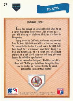 Dmitri Young  baseball card collectible - Main Image 2