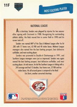 Reggie Sanders  baseball card collectible - Main Image 2