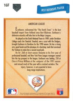 Robert Eenhoorn  baseball card collectible - Main Image 2