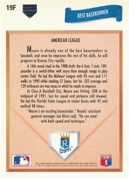 Kerwin Moore  baseball card collectible - Main Image 2