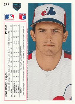 Chris Haney  baseball card collectible - Main Image 2