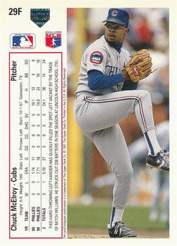 Chuck McElroy  baseball card collectible - Main Image 2