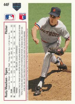Rusty Meacham  baseball card collectible - Main Image 2