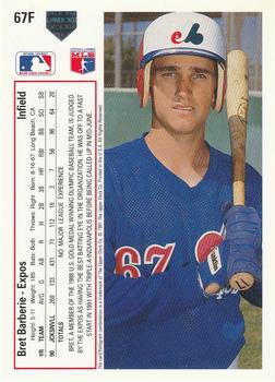 Bret Barberie  baseball card collectible - Main Image 2