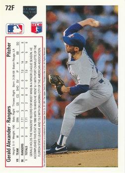 Gerald Alexander  baseball card collectible - Main Image 2