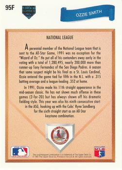 Ozzie Smith  baseball card collectible - Main Image 2