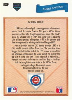 Andre Dawson  baseball card collectible - Main Image 2