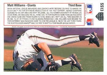 Matt Williams  baseball card collectible - Main Image 2