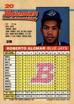 Roberto Alomar  baseball card collectible - Main Image 2
