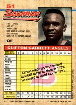 Clifton Garrett  baseball card collectible - Main Image 2