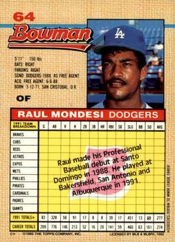 Raul Mondesi  baseball card collectible - Main Image 2