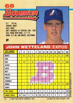 John Wetteland  baseball card collectible - Main Image 2