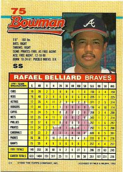 Rafael Belliard  baseball card collectible - Main Image 2