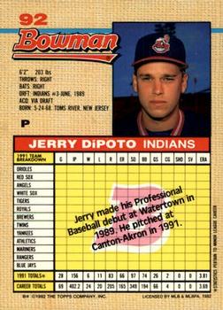 Jerry DiPoto  baseball card collectible - Main Image 2