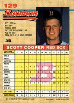 Scott Cooper  baseball card collectible - Main Image 2