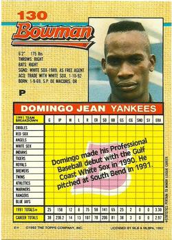 Domingo Jean  baseball card collectible - Main Image 2