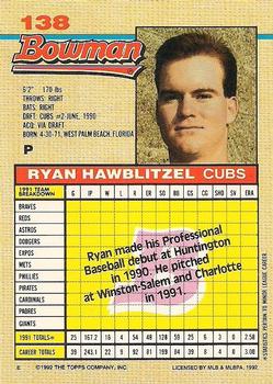 Ryan Hawblitzel  baseball card collectible - Main Image 2