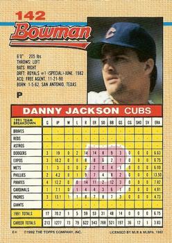 Danny Jackson  baseball card collectible - Main Image 2
