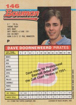 Dave Doorneweerd  baseball card collectible - Main Image 2