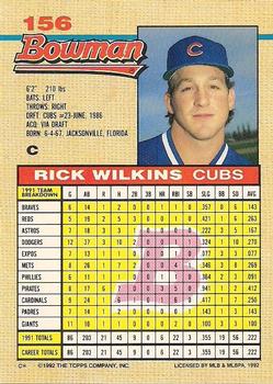 Rick Wilkins  baseball card collectible - Main Image 2