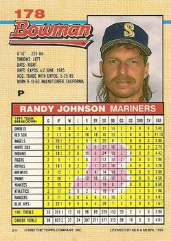 Randy Johnson  baseball card collectible - Main Image 2