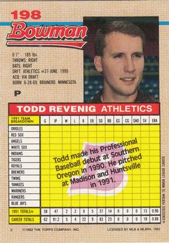Todd Revenig  baseball card collectible - Main Image 2