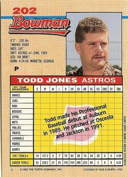 Todd Jones  baseball card collectible - Main Image 2
